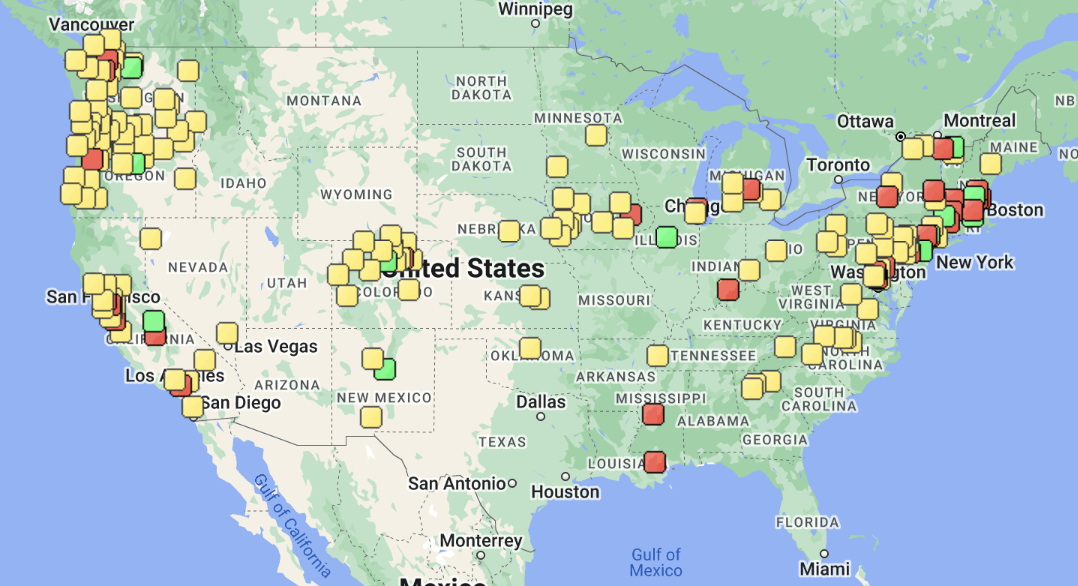 Sanctuary Cities Map